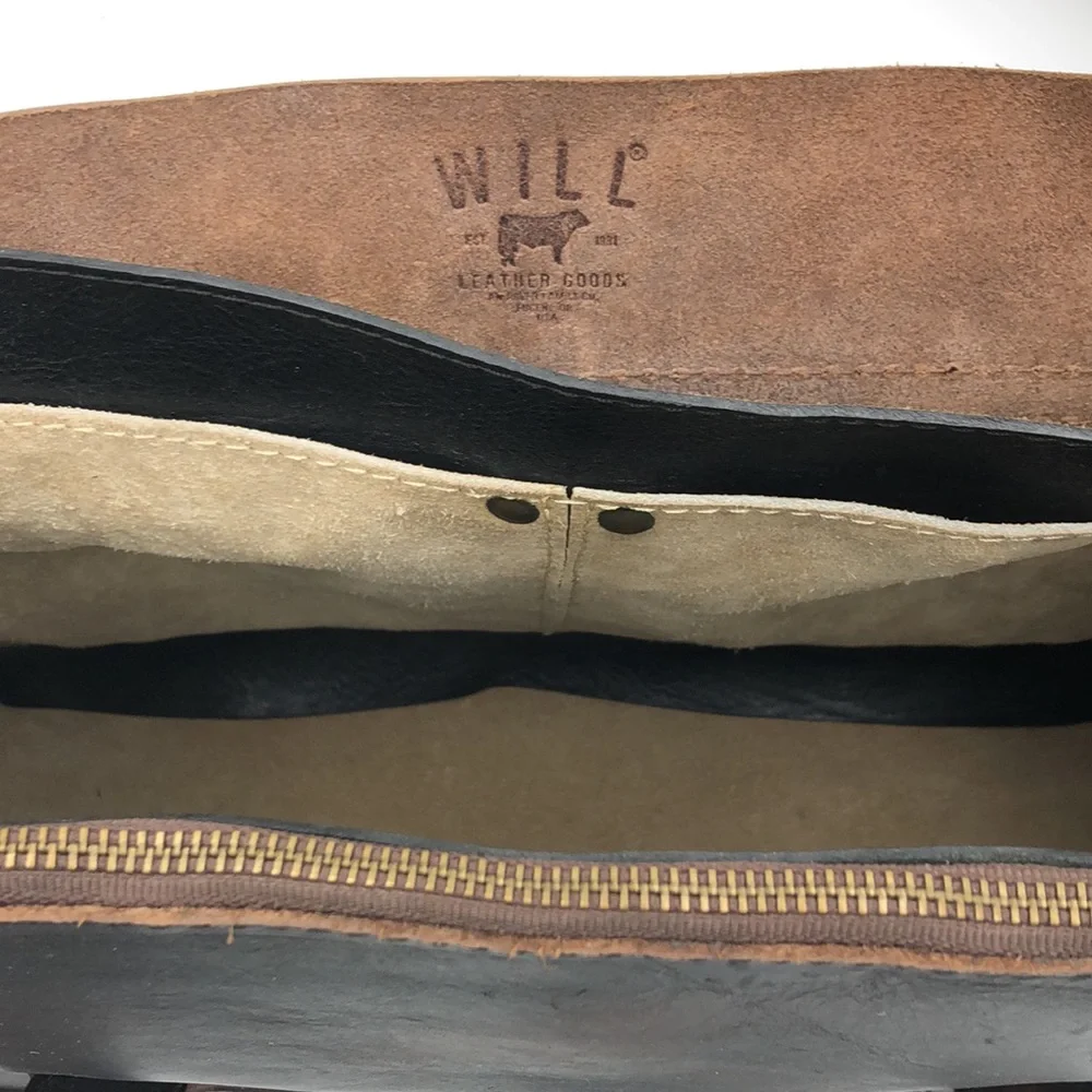 Will Leather Goods Everett Satchel Leather Briefcase